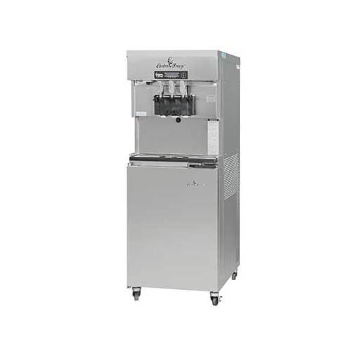 ElectroFreeze GES-5099 Floor Model Pressurized Soft Serve Freezer w/ (2) 20-Qt. Mix Hoppers