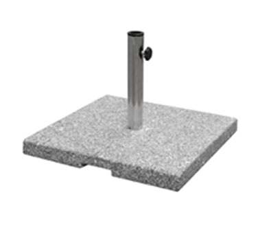 emu 928 1 2/3 ft Round Shade Umbrella Base - 85 lb, Granite, 20