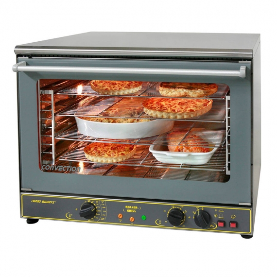 Equipex FC-100 Single-Deck Full-Size Electric Convection Oven w/ Thermostatic Controls, 4 Shelves