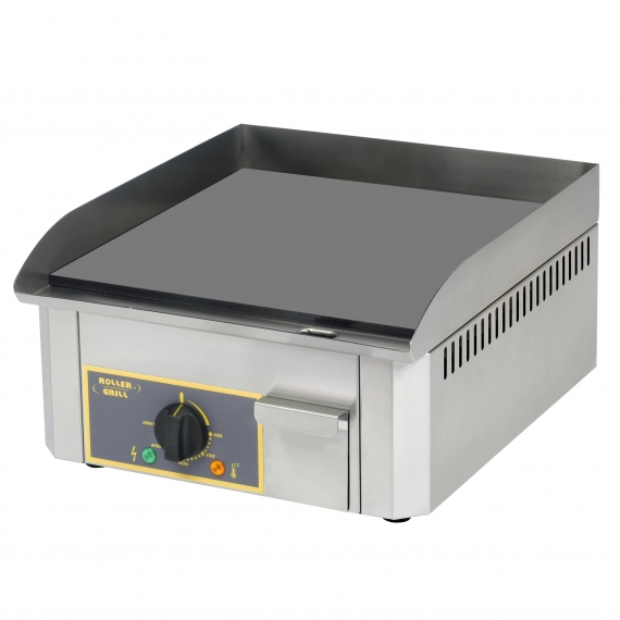 Equipex PSSE-400/1 16” Electric Countertop Griddle W/ Enameled Steel Plate & 1 Cooking Zone
