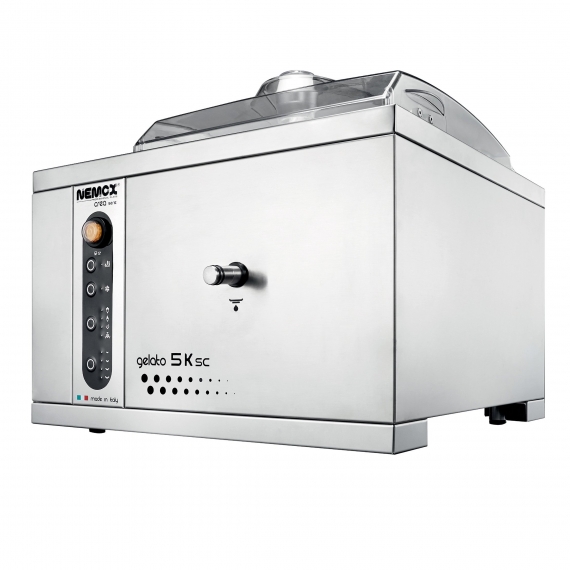 Eurodib USA 38251250 Nemox Gelato 5K Countertop Batch Freezer & Gelato Machine