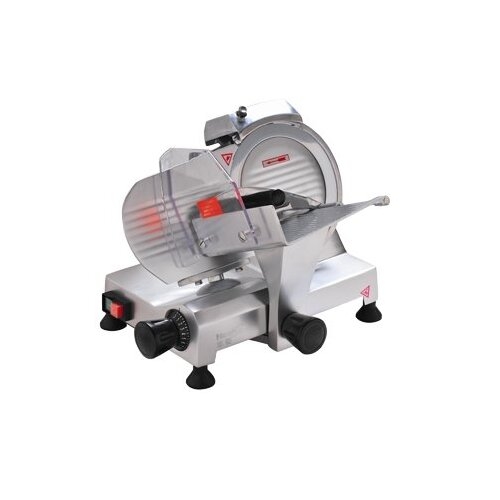 Eurodib USA HBS-195JS Countertop Manual Feed Meat Slicer with 8