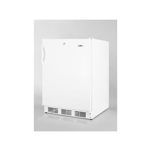 Summit FF7LWADA One Section Solid Door Undercounter Refrigerator, ADA compliant