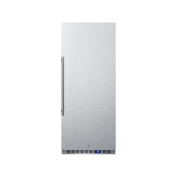 Accucold FFAR121SS One Section Reach-in Refrigerator w/ Reversible Solid Door, Stainless Steel, Front-Opening, 10 cu. ft.