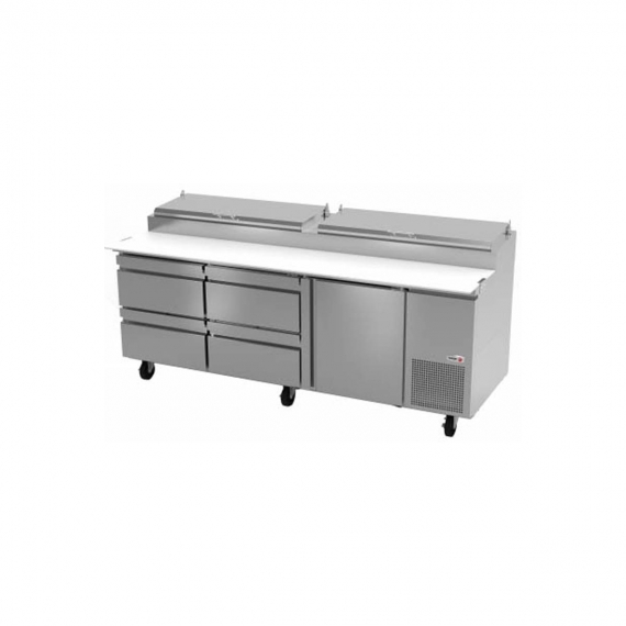 Fagor Refrigeration FPT-93-D4 Pizza Prep Table Refrigerated Counter