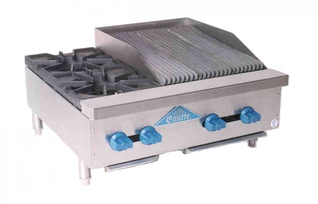 Comstock-Castle FHP30-1.5RB Countertop Gas Charbroiler / Hotplate