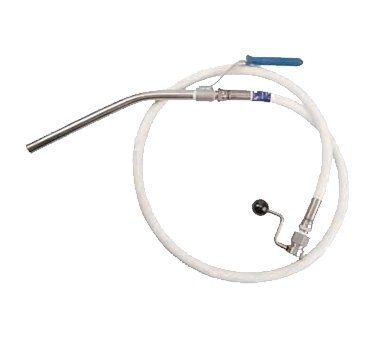 FMP 103-1040 Fry Filter Hose Assembly, 6' with wand & disconnect