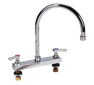 FMP 107-1132 Commercial-Duty Deck Mount Faucet w/ 8