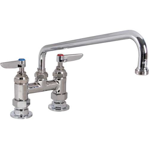 T&S Brass 200 Series Deck Mount Faucet | FMP #110-1214 w/ 4