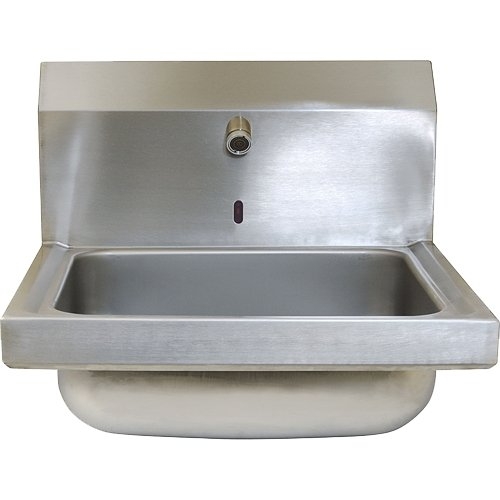 FMP 117-1488 Wall Mounted Hand Sink with Hands-Free Electronic Faucet