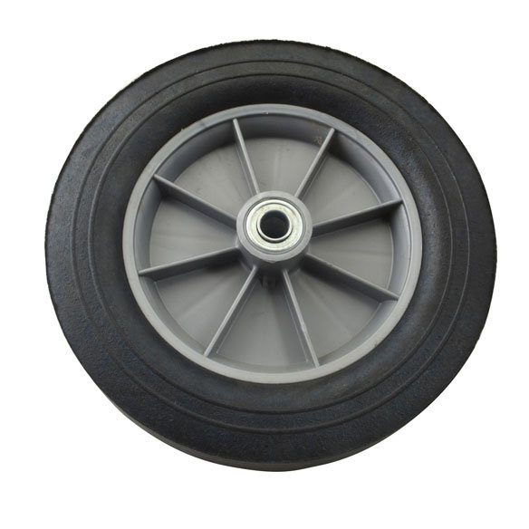 FMP 120-1200 Standard-Duty Black Rubber Wheel, 12