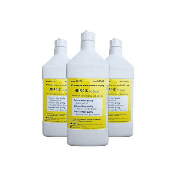 Miroil LF301 Antioxidant Fry Liquid – 3 x 1 Liter Bottles
