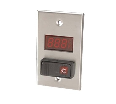 FMP 138-1207 Thermometer, digital, with light switch