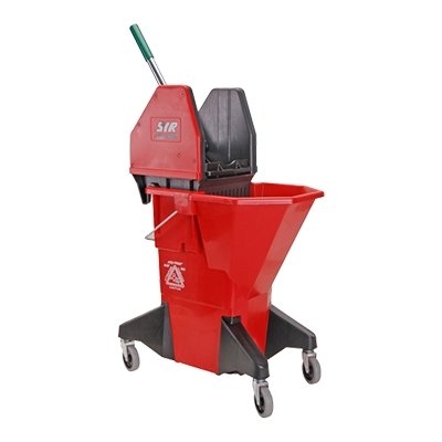 FMP 159-1100 Mop Bucket, with green wringer