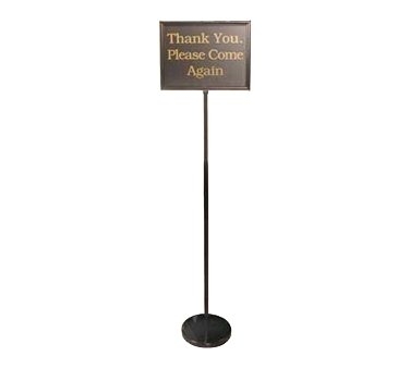 FMP 280-1729 Message/Director Sign, teller style