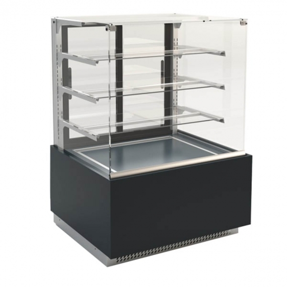 Frost Tech LM4-WRP 54” Square Glass Refrigerated Bakery / Pastry Counter