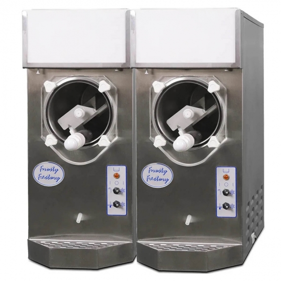 Frosty Factory 115R 2/1 Frozen Beverage Machine w/ (1) remote condenser, (2) dispenser