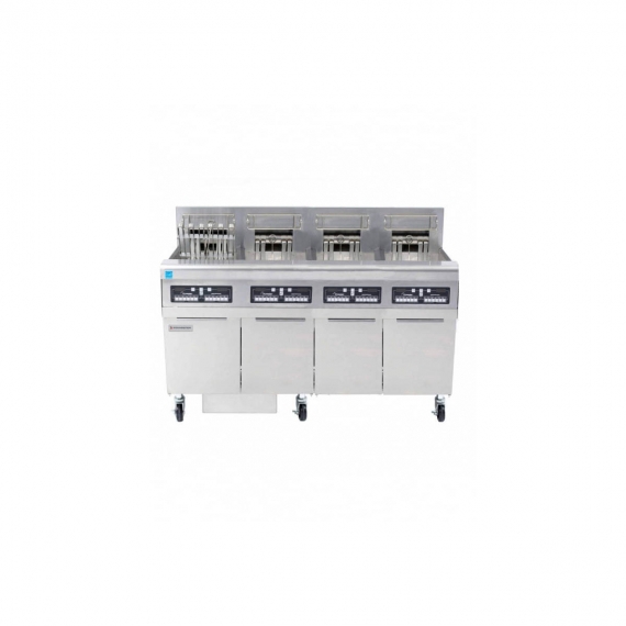 Frymaster FPRE480-17 Multiple Battery Electric Fryer w/ (4) 80-Lb. Frypots, Built-In Filtration