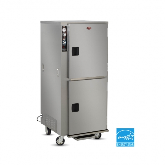 FWE PHU-12P Mobile Full Height İnsulated Heated/Proofing Cabinet (2) Stainless Steel Doors 1 section w/1 compartment