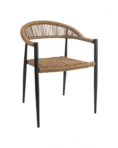 G & A 823 Outdoor Stacking Side Chair