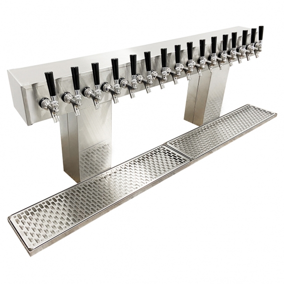 Glastender BRT-16-MFR Bridge Draft Beer / Wine Dispensing Tower w/ (2) 6