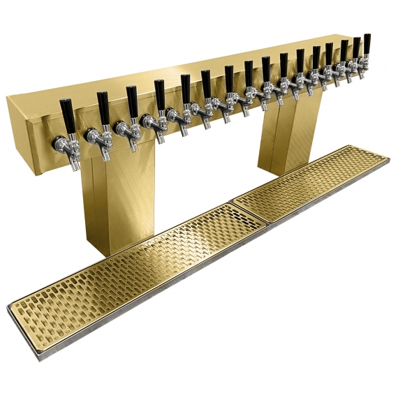 Glastender BRT-16-PBR Bridge Draft Beer / Wine Dispensing Tower w/ (2) 6