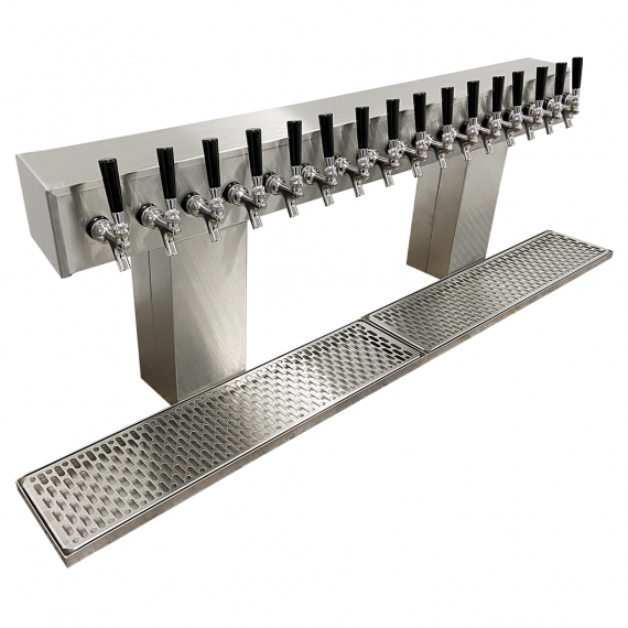 Glastender BRT-16-SSR Bridge Draft Beer / Wine Dispensing Tower w/ (2) 6