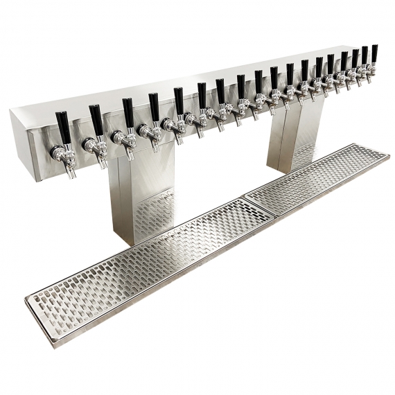 Glastender BRT-18-MF Bridge Draft Beer / Wine Dispensing Tower w/ (2) 6