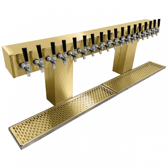 Glastender BRT-18-PBR Bridge Draft Beer / Wine Dispensing Tower w/ (2) 6