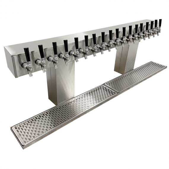 Glastender BRT-18-SSR Bridge Draft Beer / Wine Dispensing Tower w/ (2) 6