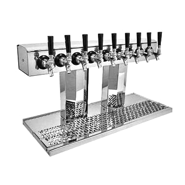 Glastender BT-12-MF Tee Draft Beer / Wine Dispensing Tower w/ (2) 5