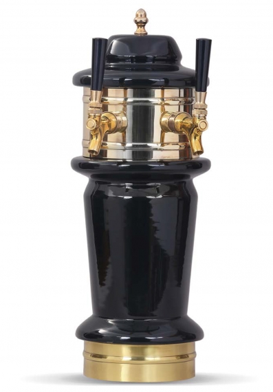 Glastender MCT-3-PB Monaco Draft Dispensing Tower, 3 Faucets