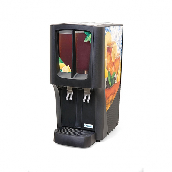 Crathco® C-2S-16 G-Cool™ Mini-Duo™ Cold Beverage Dispenser, 2.4 Gallon Tank Capacity