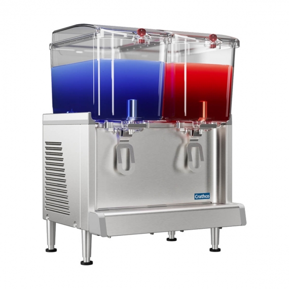 Crathco® CS-2D-16 Simplicity® Bubbler® Pre-Mix Cold Beverage Dispenser