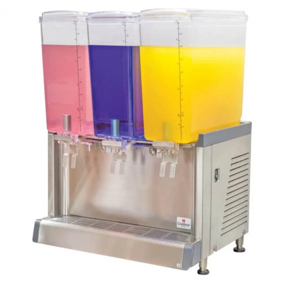 Crathco® CS-3L-16 Simplicity® Bubbler® Pre-Mix Cold Beverage Dispenser