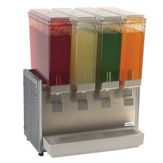 Crathco® E49-3 Classic Bubbler® Mini-Quad Pre-Mix Cold Beverage Dispenser