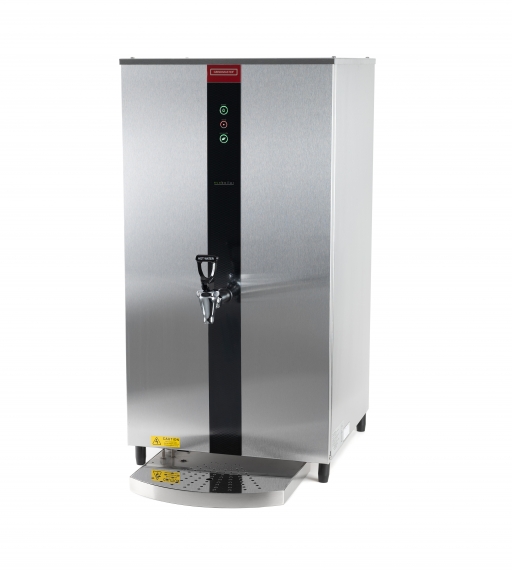 Grindmaster WHT45-208/3 Hot Water Dispenser, Tap-Operated w/ 17.8 Gallon Capacity, 208V, 6900W