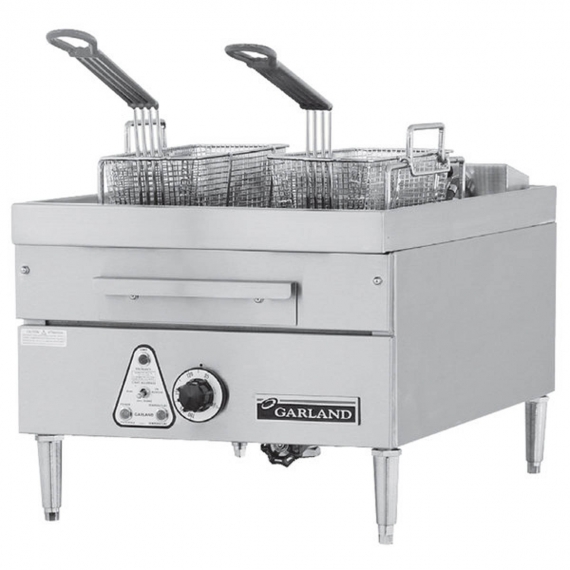 Garland US Range E24-31SF Full Pot Countertop Electric Fryer w/ 30-Lb. Capacity, 2 Fry Baskets