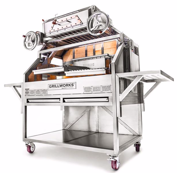 Grillworks GWI42 BLANCO CAP Wood Burning Charbroiler
