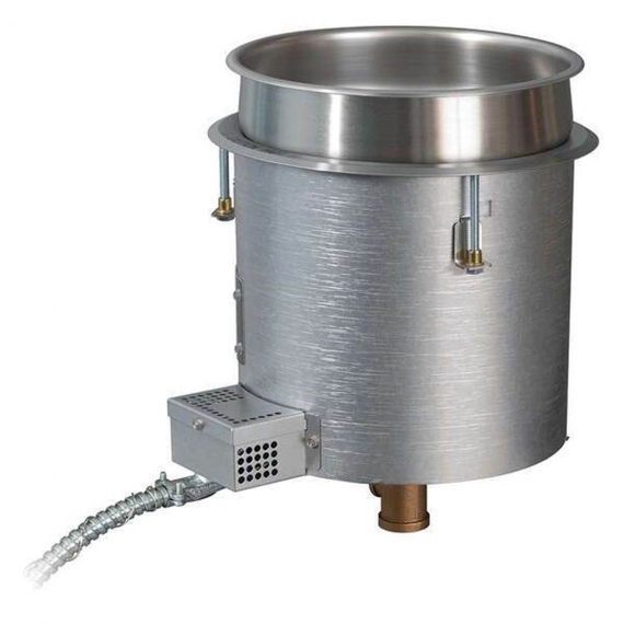 Hatco HWBHI-11QTD Drop-In Round Insulated Heated Well, With Drain