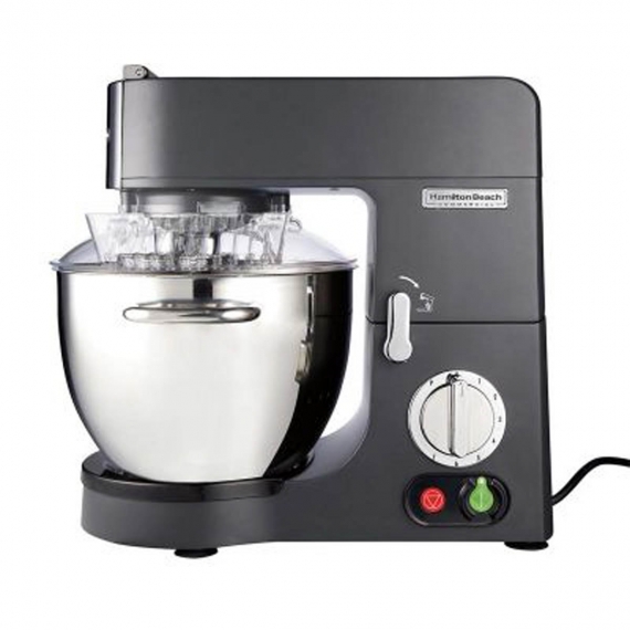 Hamilton Beach CPM800 Countertop 8-Qt Planetary Mixer with Standard Accessories, Variable Speed, 800 watts, 1 Hp