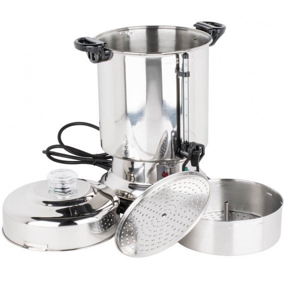 Hamilton Beach Commercial Stainless Steel Coffee Urn, 60 Cup  Capacity D50065, 16: Coffee Urns