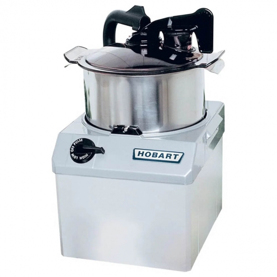 Hobart HCM62-1 Benchtop Food Processor with 6 qt Bowl, 2 Speed, 2 hp, 208-240v/60/3-ph