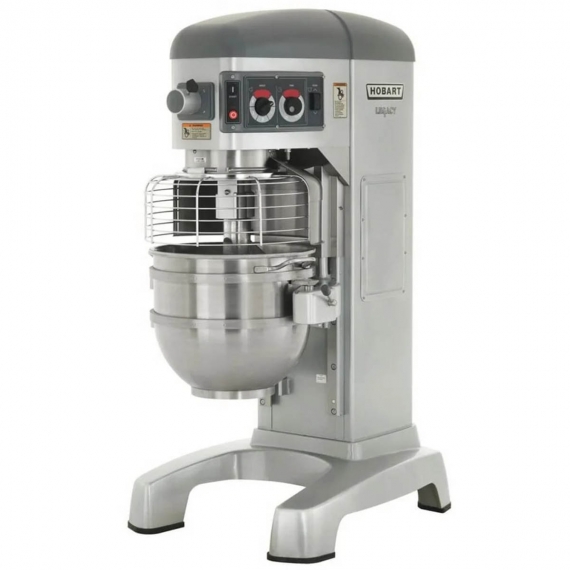 Hobart HL600-1STD Floor Model 60-Qt Planetary Mixer with Guard and Standard Attachments, #12 Hub, 4-Speed, 2-7/10 Hp