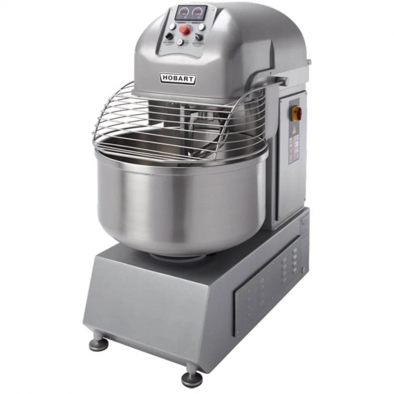 Hobart HSL350-1 Spiral Mixer with 288-Qt Fixed Bowl, 2-Speed, 350 Ibs Capacity, 8 Hp Spiral Motor and 1 Hp Bowl Motor