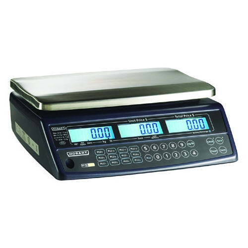 Hobart PS40-3 Price Computing Scale w/ 30 lb. Capacity,LCD Displays, Simple Touch Key Operation