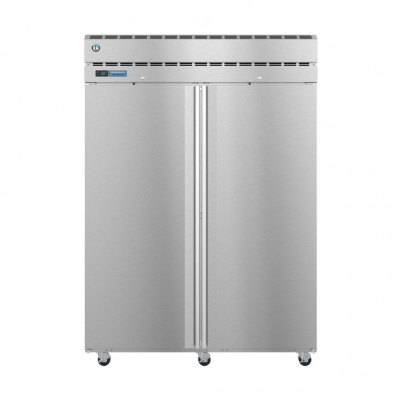 Hoshizaki PT2A-FS-FS Two Section Pass-Thru Refrigerator w/ 4 Solid Full Doors, Top Mount, Stainless Steel, 53 cu. ft.