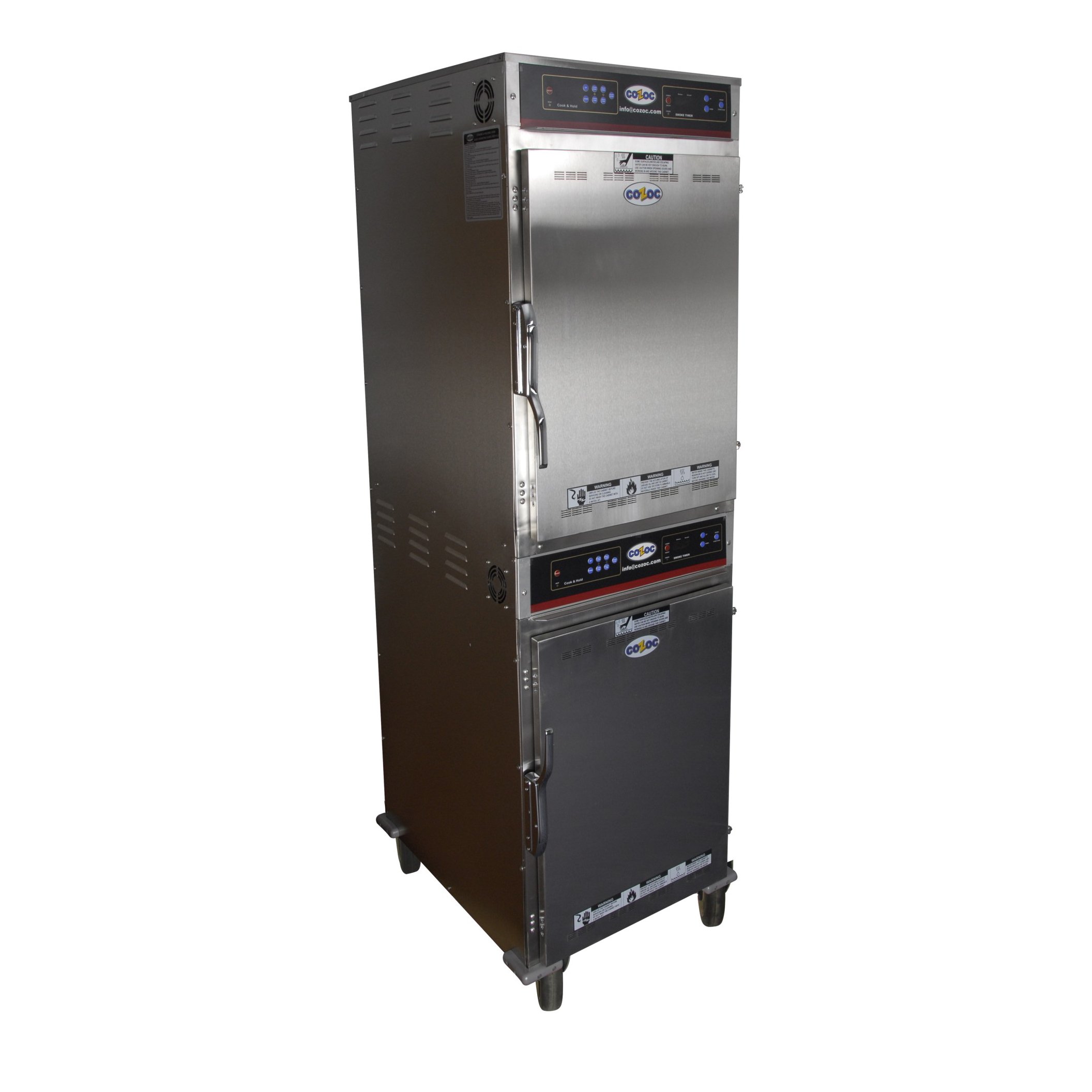 Cozoc HPC7013SK Full-Size Cook / Hold / Oven Cabinet w/ Digital Controls, Double-Deck