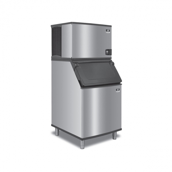 Manitowoc Ice IDF0600N/JCF0900/D970 612 lbs Indigo NXT™ Full Cube Ice Maker with Bin, 882 lbs Storage