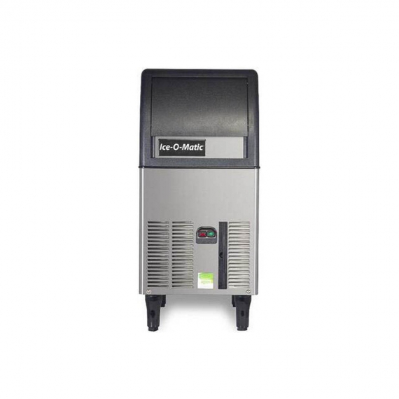 Ice-O-Matic ICEU070A Full Size Cube Undercounter Ice Maker with 24 lbs Bin, 84 lbs/Day